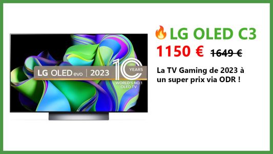 News : Black Friday TV OLED : la LG 55C3 revient à 999 € sur Fnac !