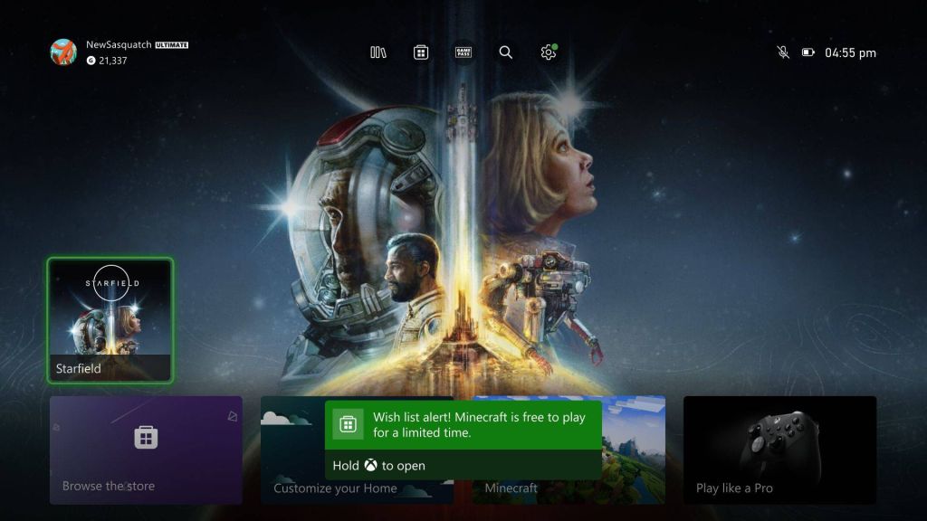 La mise à jour Xbox de novembre 2023 arrive, voici toutes les nouveautés
