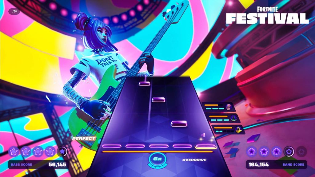 Bonne nouvelle, le support des instruments arrive dans Fortnite Festival