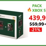 Ce pack Xbox Series X + 2 bons jeux pour 439,99 € est idéal pour Noël