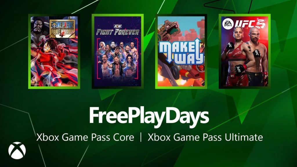 Xbox Free Play Days : 4 jeux sont gratuits ce week-end dont AEW : Fight Forever