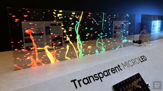 News : CES 2024 : Samsung dévoile le tout premier écran Micro LED transparent