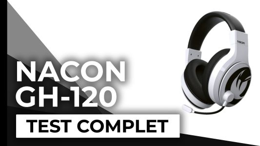 Test : Test – Casque Gaming Nacon GH-120 – Un casque à un prix tout doux !