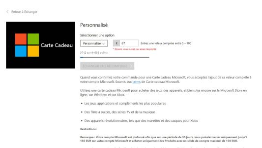 Bonne nouvelle, la dépense des Microsoft Rewards devient plus flexible