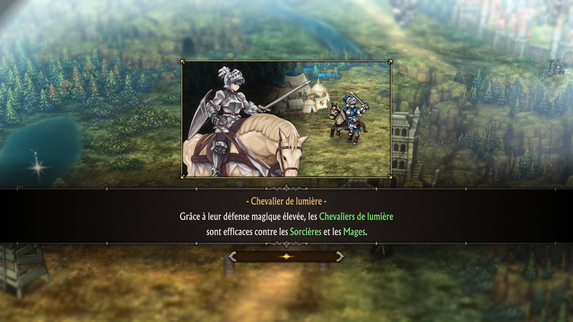 En avant, chevalier de lumière ! Éblouis-les !