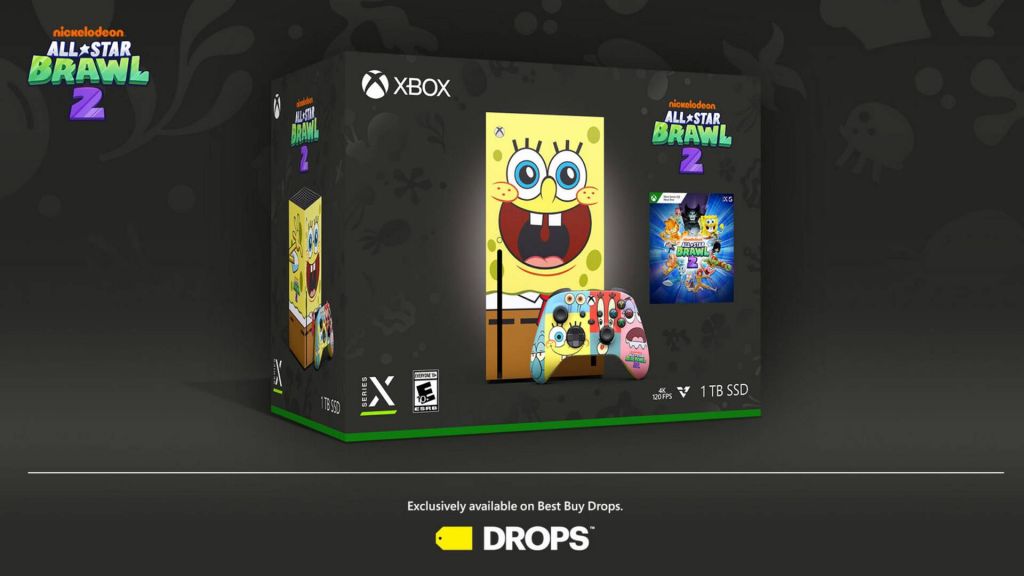 Une Xbox Series X collector Bob l’éponge va être commercialisée, mais pas en France
