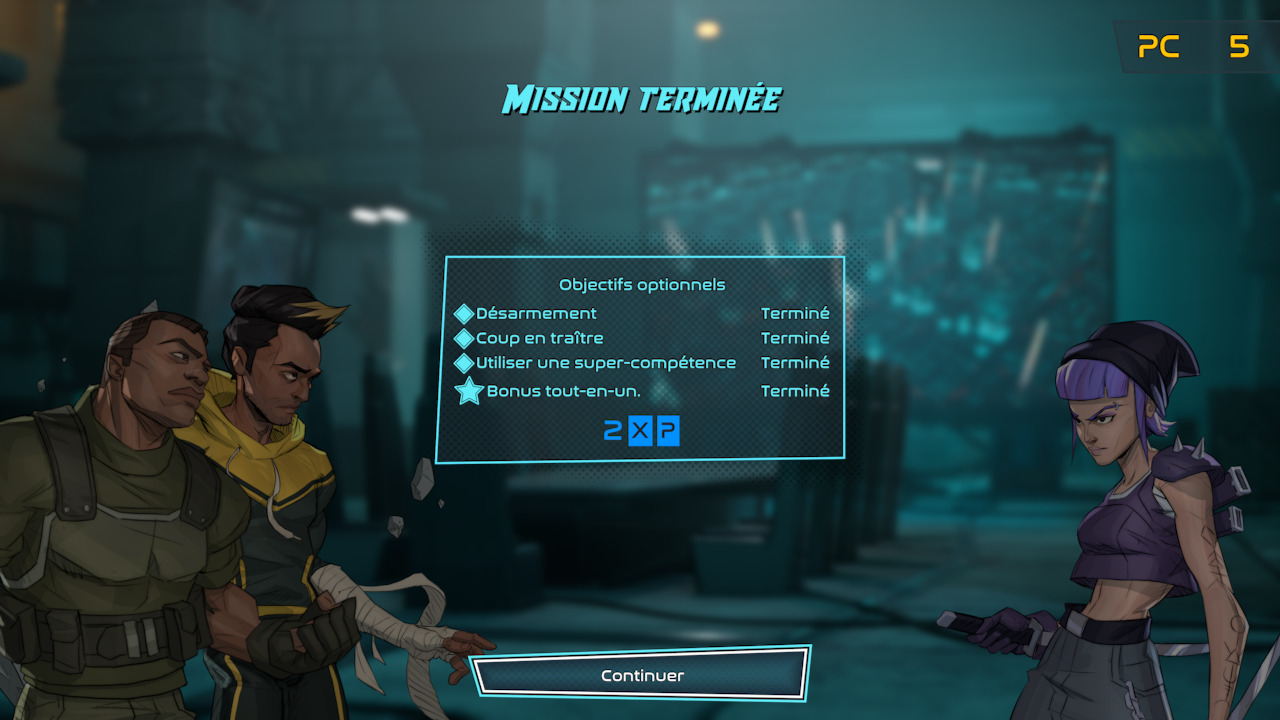 Une mission réussie