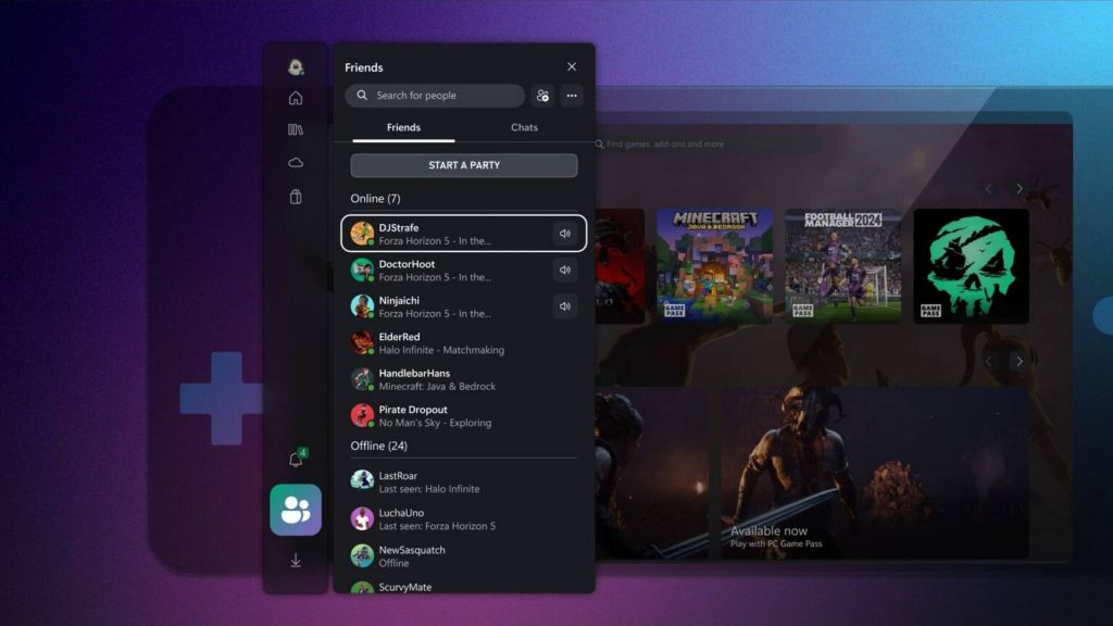 Le mode compact de l’application Xbox pour les consoles portables s’améliore