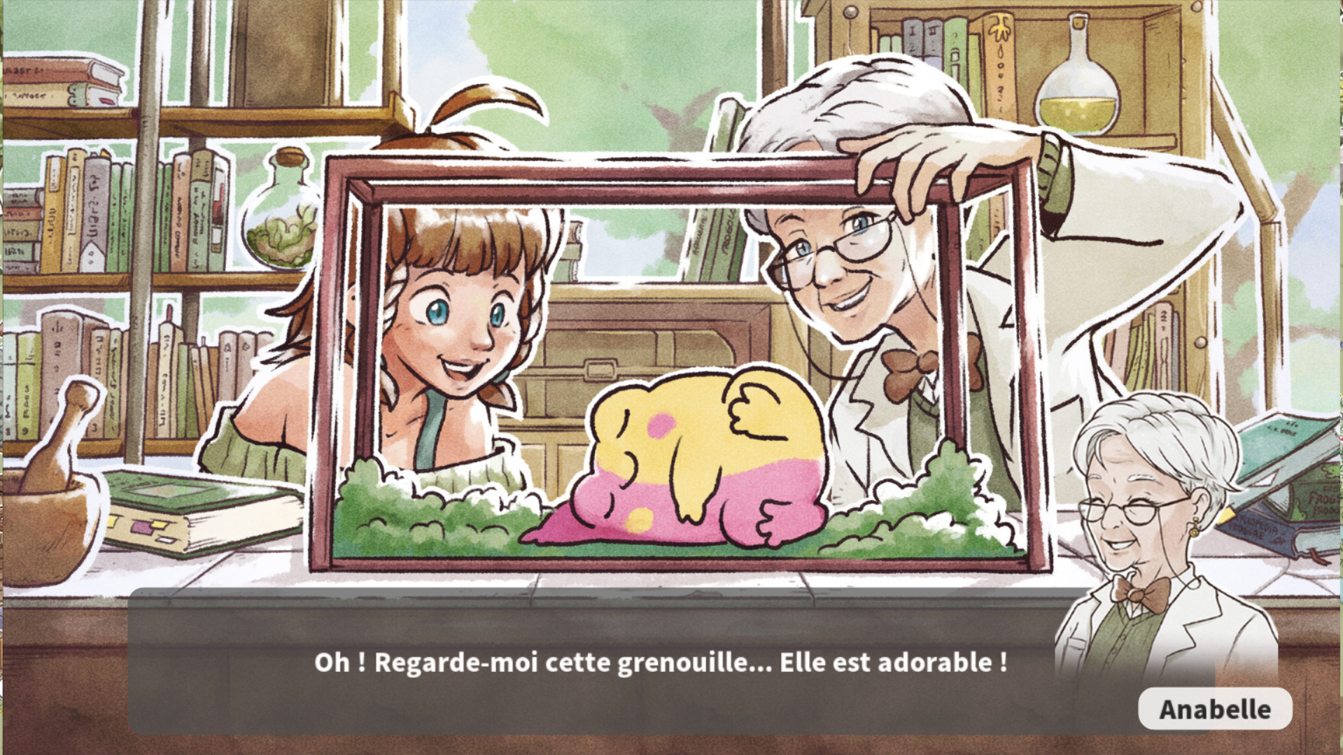 Des grenouilles pas farouches !