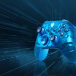 Xbox annonce une nouvelle manette bleue avec une coque transparente
