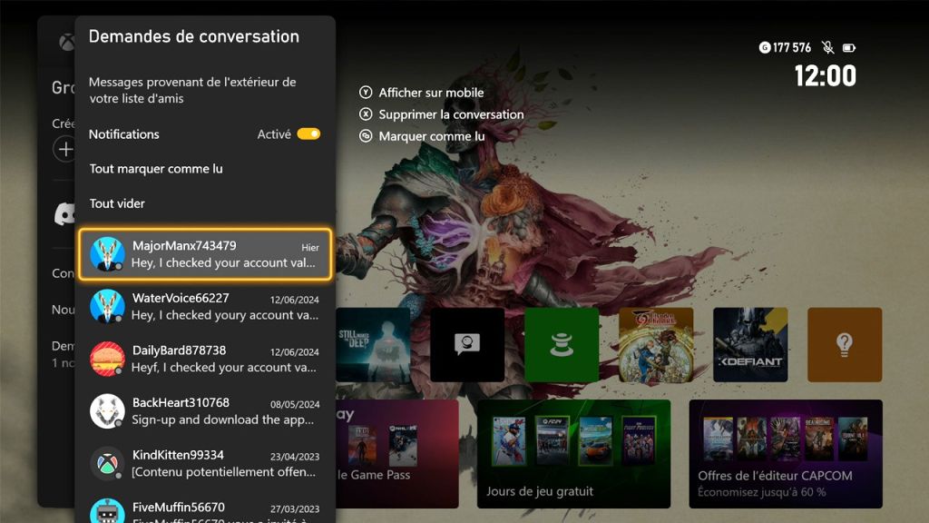 Spams dans les messages Xbox : voici comment bloquer les messages indésirables