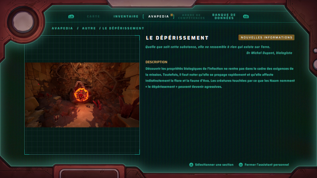 Retrouvez toutes les infos dans l'avapedia