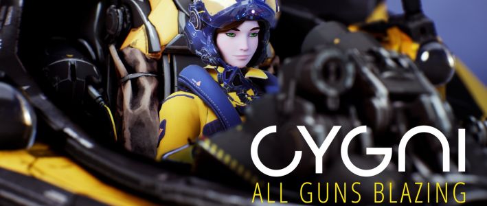 News : L’impressionnant twin-stick shooter CYGNI All Guns Blazing est enfin disponible !