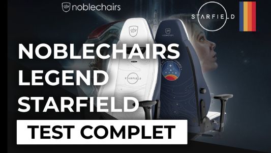 Test : Test – Chaise Noblechairs Legend édition Starfield – Aussi jolie que confortable