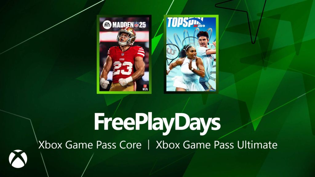 Xbox Free Play Days : 2 jeux sont gratuits ce week-end, dont TopSpin 2K25