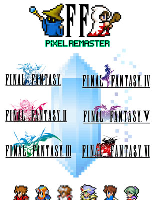C&rsquo;est officiel, les 6 premiers Final Fantasy sont disponibles maintenant sur Xbox