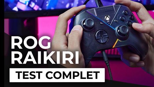Test : Test – Manette Asus ROG Raikiri – Une solution performante, malgré quelques imperfections