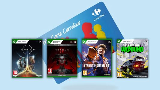 Bon plan : Diablo IV, Starfield, Street Fighter… 18 jeux Xbox à -50% chez Carrefour via la carte fidélité
