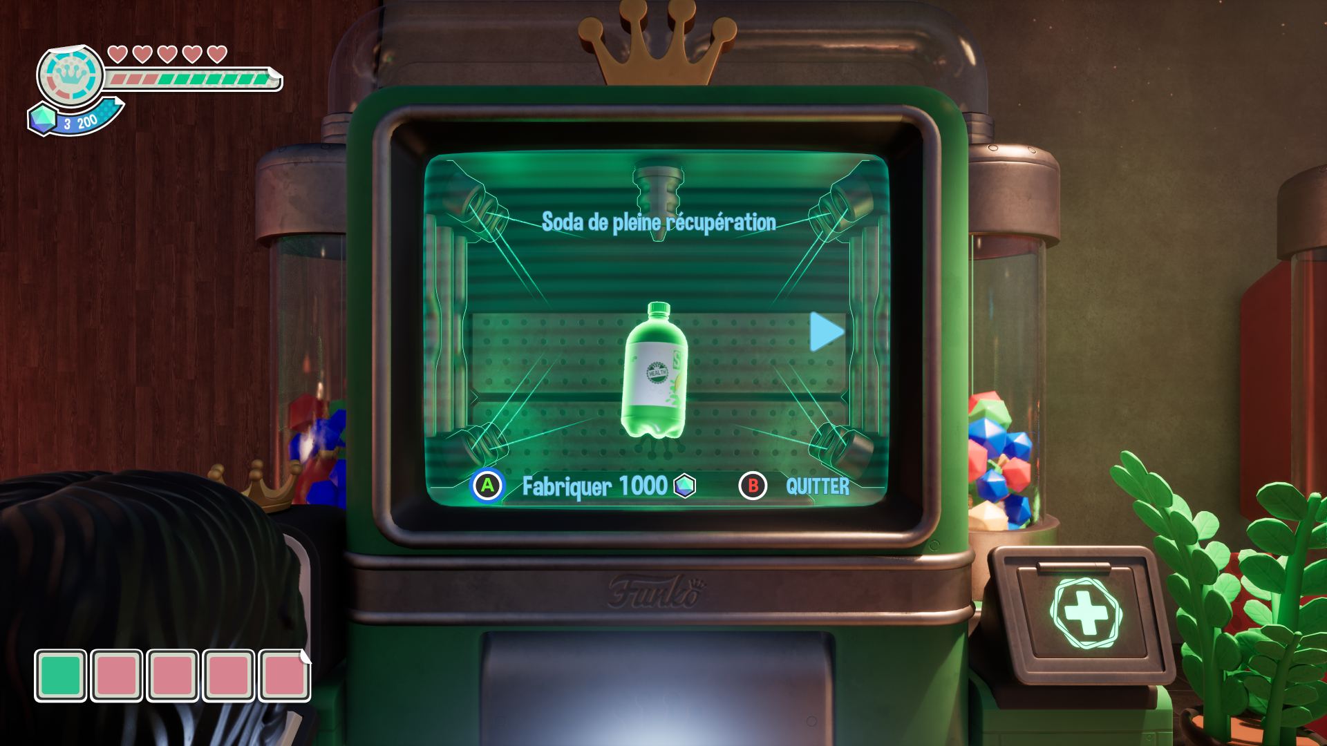 La machine de fabrication pour les potions