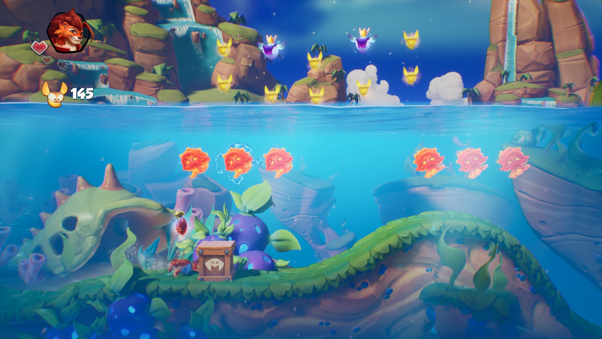 Les zones aquatiques sont très réussies !