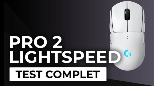 Test : Test – Souris Logitech Pro 2 Lightspeed – Une solution parfaitement symétrique