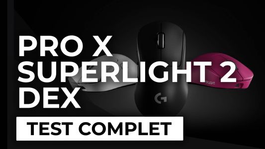 Test : Test – Souris Logitech Pro X Superlight 2 DEX – Pari réussi ?