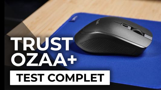 Test : Test – Souris Trust Ozaa+ – Une excellente proposition bureautique à un prix abordable