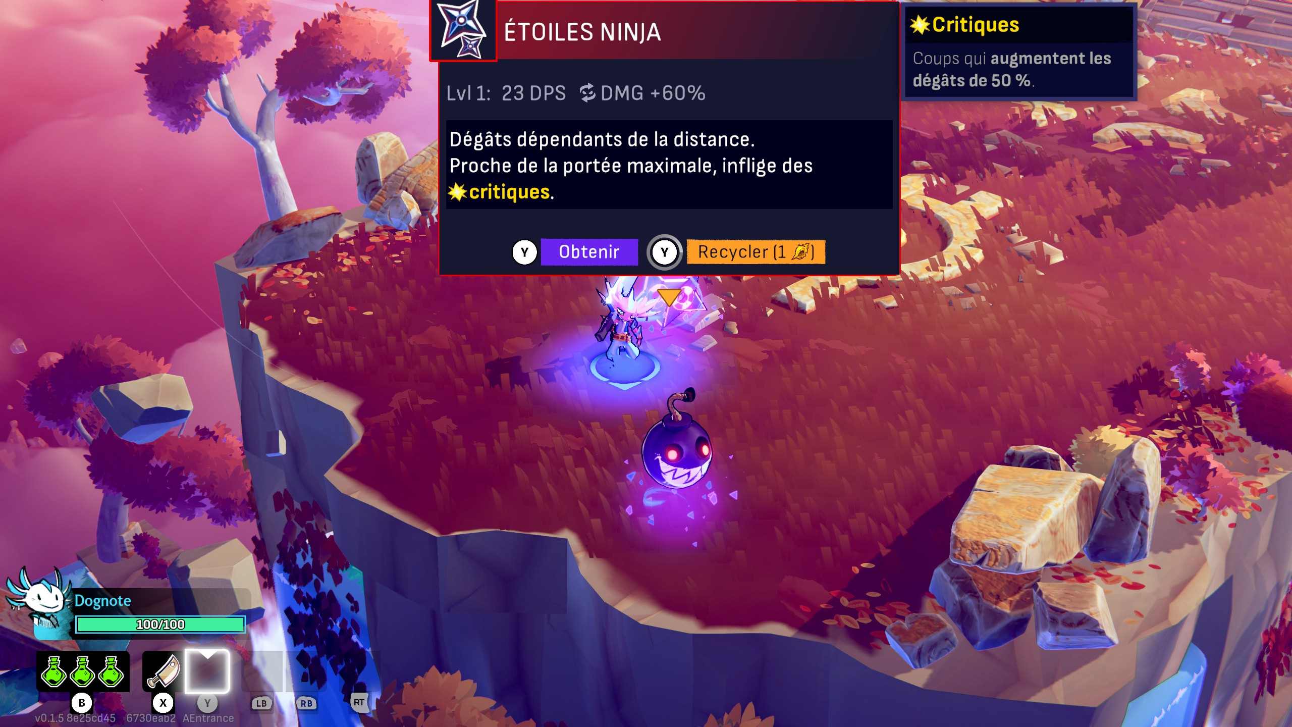 Certaines reliques sont clairement un clin d’œil à Dead Cells