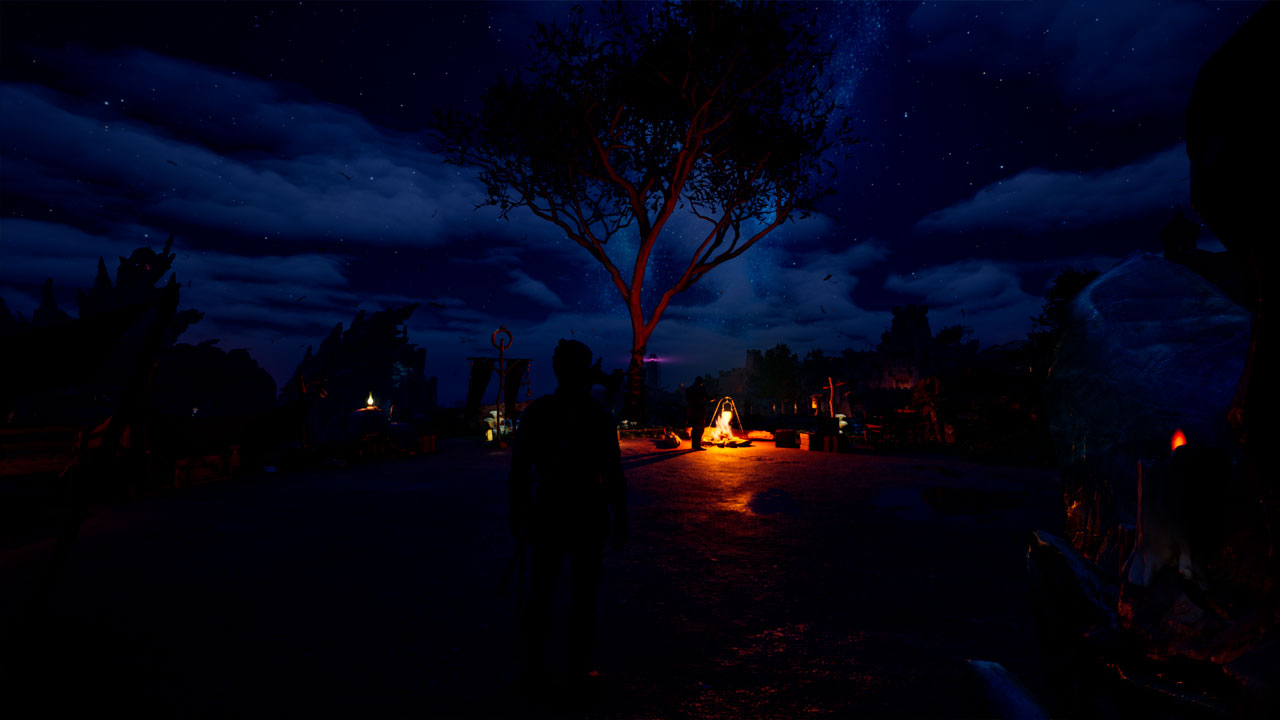 Un camp, comme dans Baldur's Gate 3