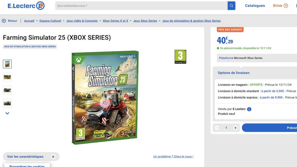 Farming Simulator 25 est disponible, voici où l&rsquo;acheter au meilleur prix