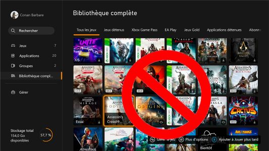 News : Votre bibliothèque de jeux Xbox cache peut-être des titres sans que vous le sachiez