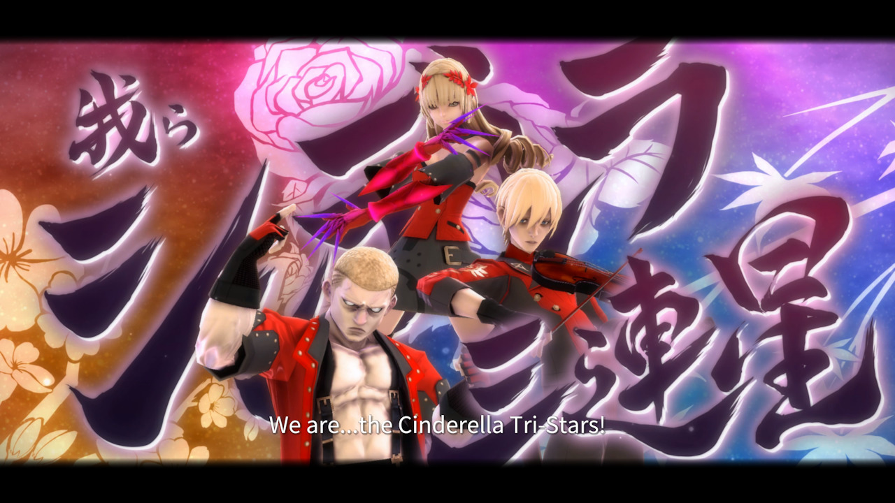 Les Cinderella Tri-stars seront un peu votre team Rocket tout le long du jeu