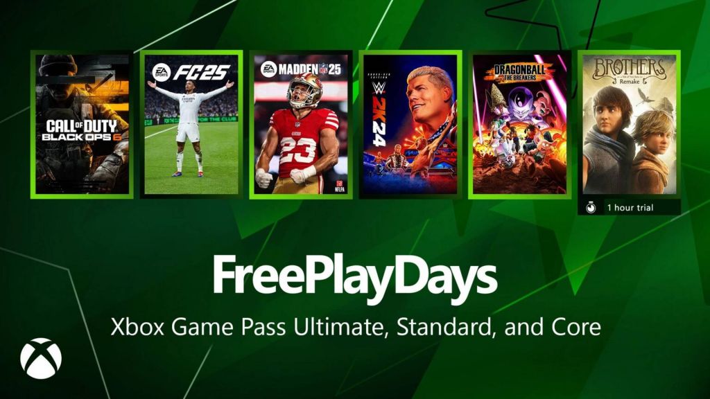 Xbox Free Play Days : 6 jeux sont gratuits ce week-end, dont Black Ops 6