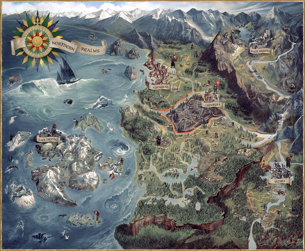 Carte de The Witcher 3