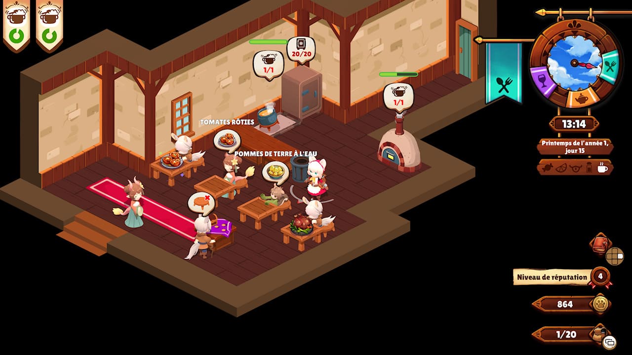 Pensez à réserver votre table !
