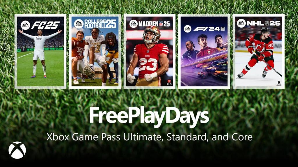 Xbox Free Play Days : 8 jeux sont gratuits ce week-end, dont FC 25 !