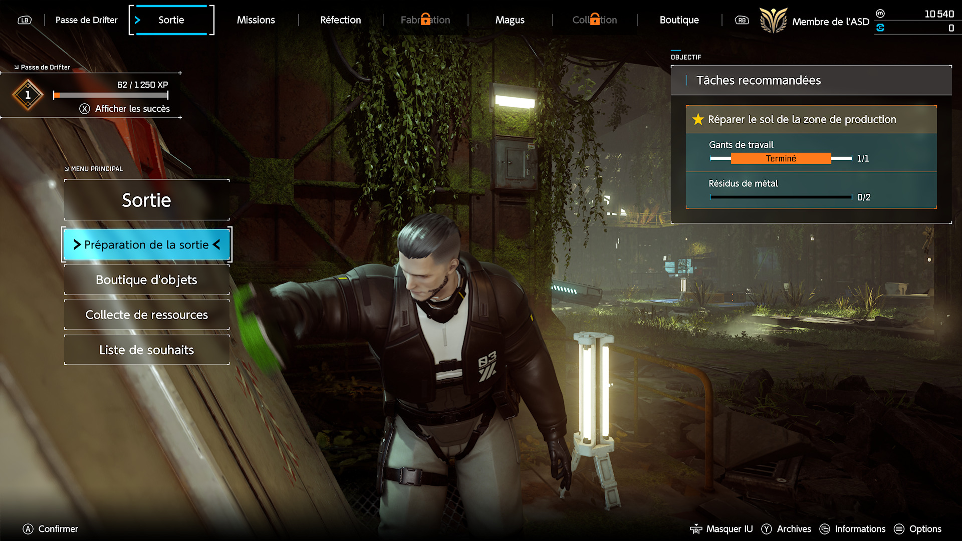 Entre les missions votre escl... Magus est une vraie fée du logis