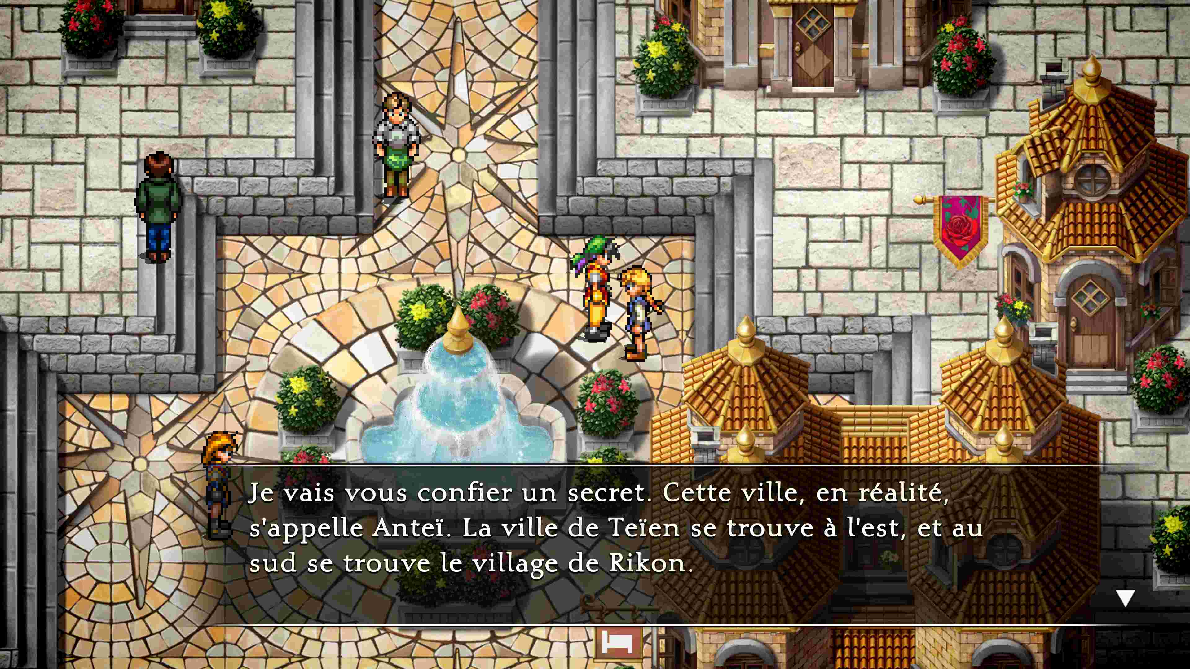 Chaque lieu a vraiment une ambiance qui lui est propre.
