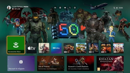 News : Un nouveau fond d’écran animé Xbox Series X|S est arrivé pour fêter les 50 ans de Microsoft