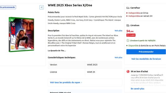 Bon plan : WWE 2K25 sort bientôt, voici où l’acheter au meilleur prix sur Xbox et PS5