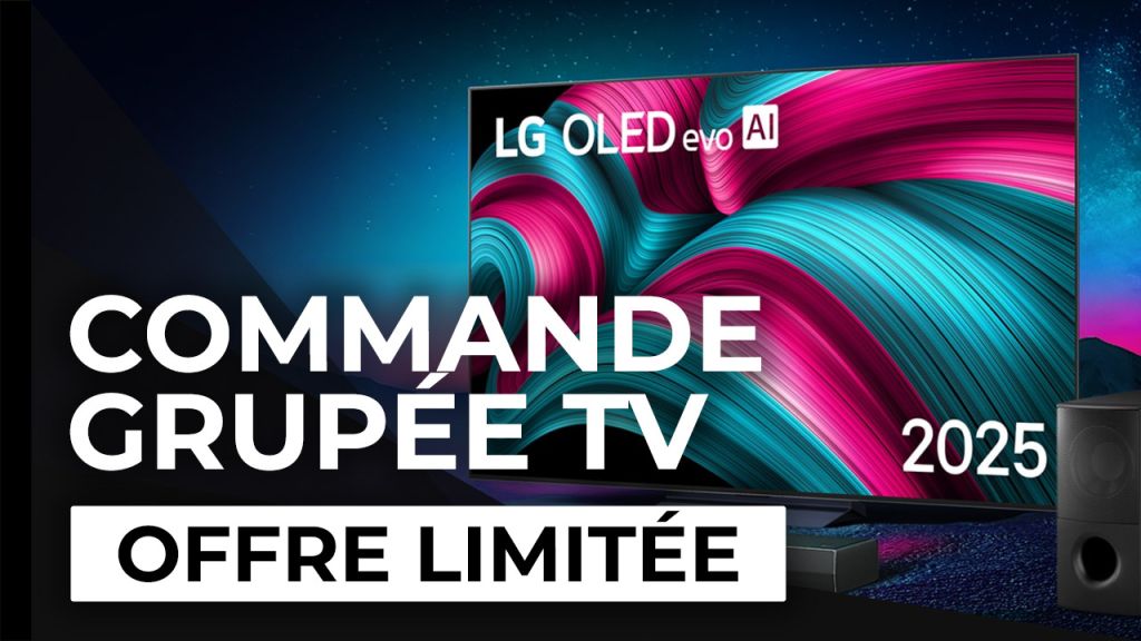 Commande Groupée TV 2025 : les LG OLED à prix cassés (derniers jours) !