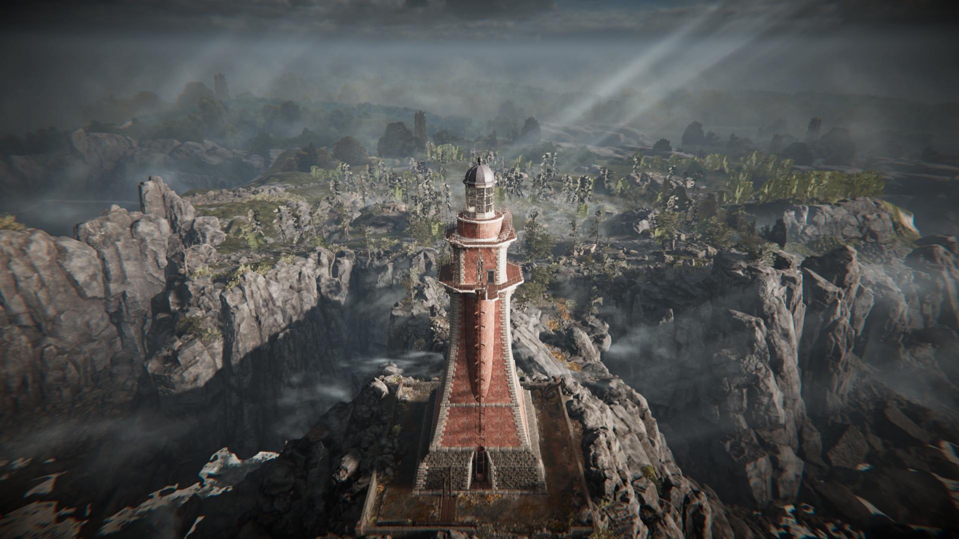 Le phare de la Presqu'île de Langrevin