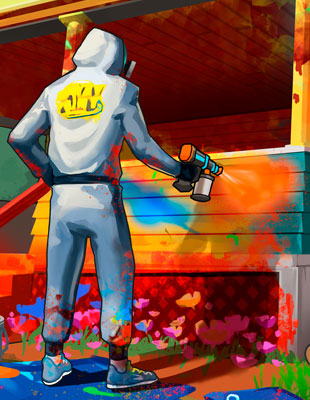 Jeu : Spray Paint Simulator