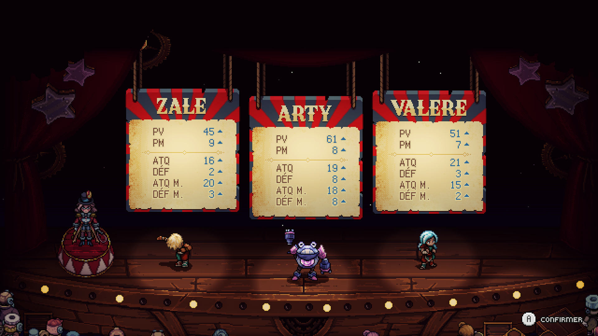 Nouvelles classes et nouveau système de level up aussi !