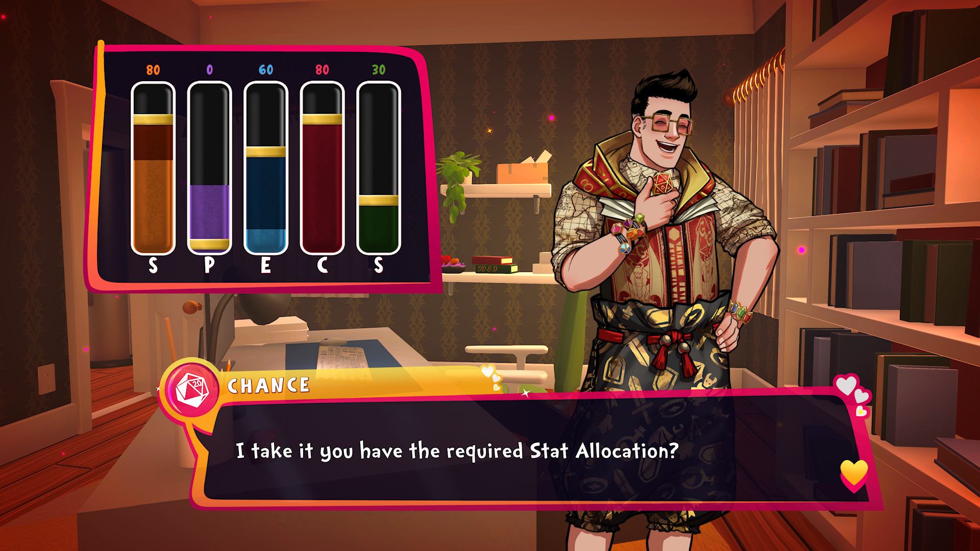 La realization demande des scores différents pour chaque dateable