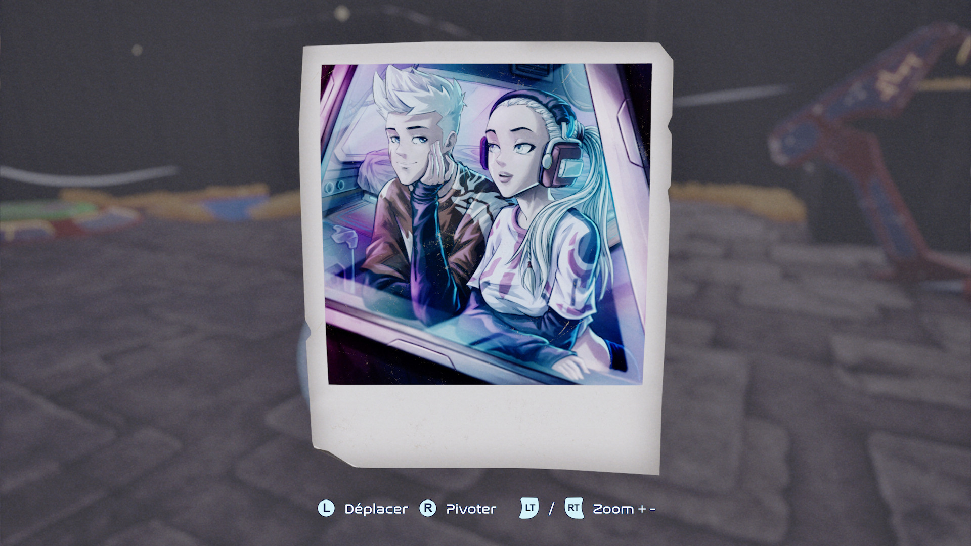 On voyage dans l'espace, mais on a des polaroids !