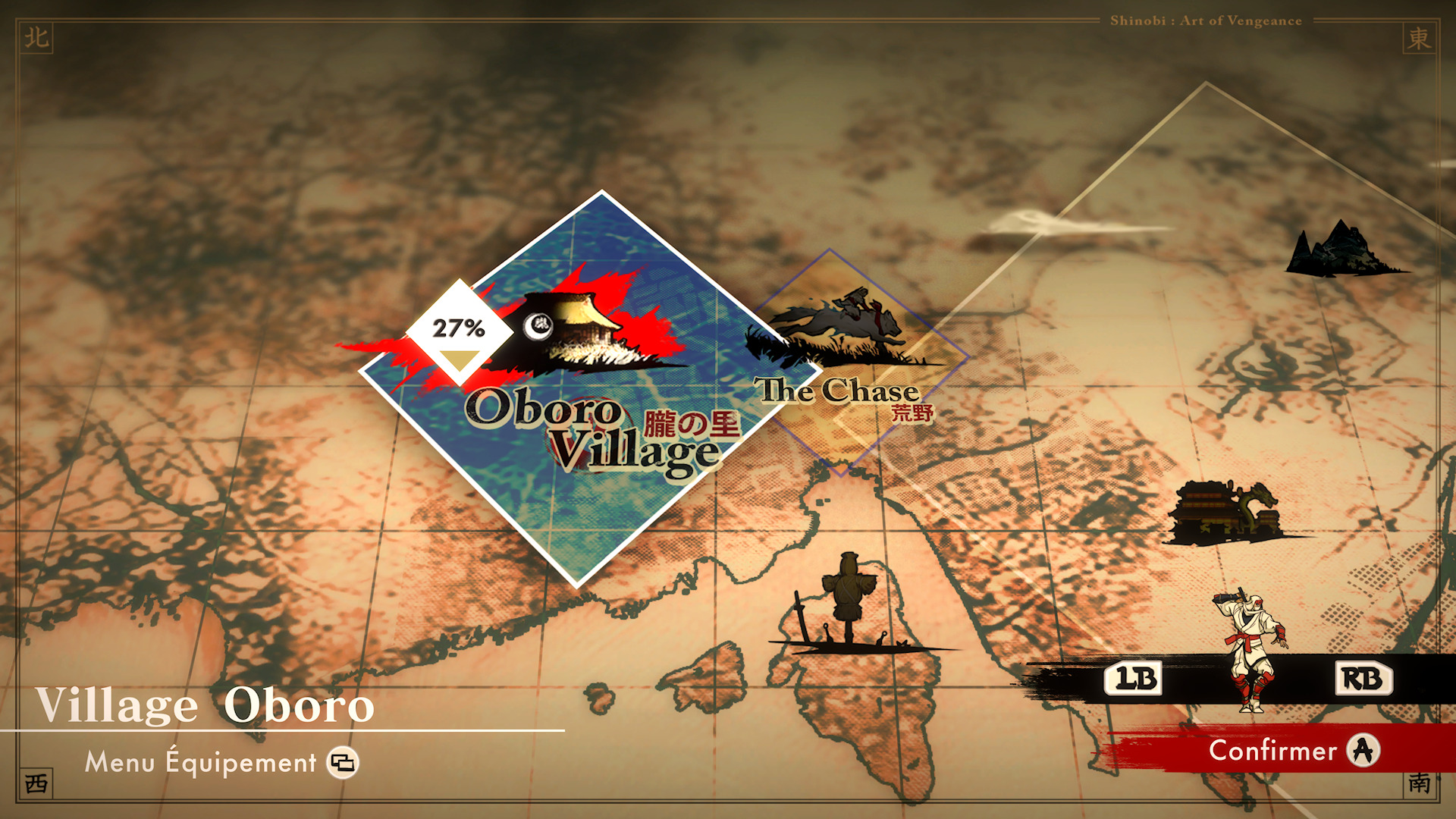 Vous pouvez aussi changer de costume sur la map
