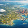 Carte Forza Horizon 6 : taille, régions, villes, secrets et lieux officiels