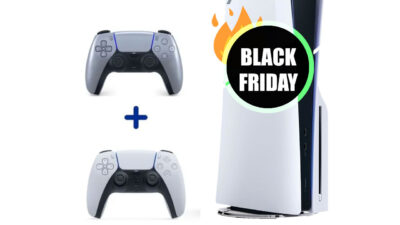 Bon plan : Black Friday : Pack PS5 Slim avec 2 manettes à 369 € seulement !