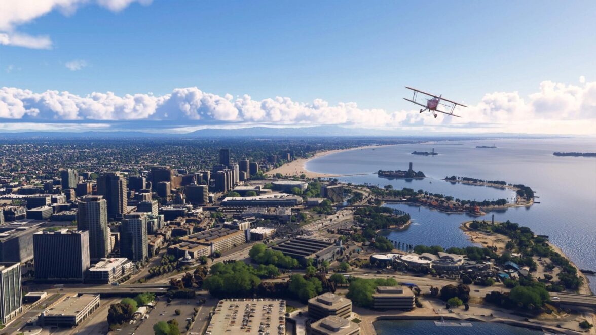 Microsoft Flight Simulator 2024 sublime la Californie avec la City Update 13 gratuite